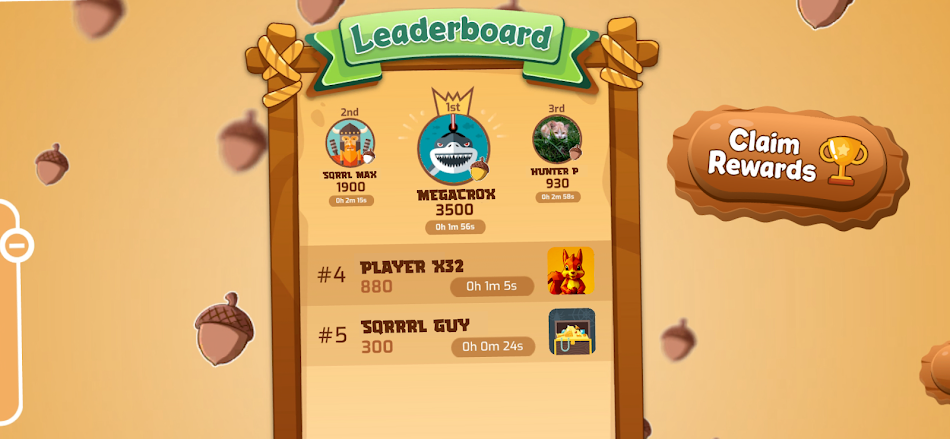 #3. SQRRRL (Android) โดย: Prize Miner