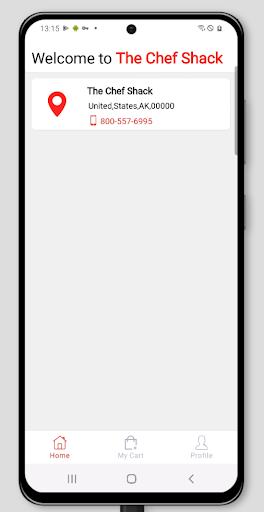 The Chef Shack Screen 2