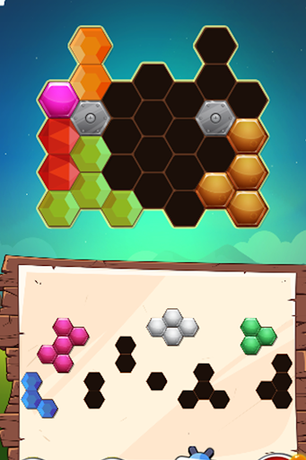 Android application Hexa Block Epic screenshort