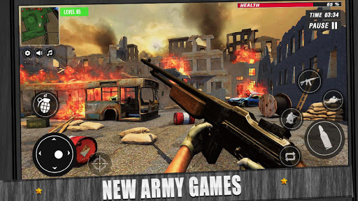 US Shooters: WW2 War Gun Games Screen 3