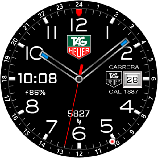 Hybrid TAG CARRERA Watch face