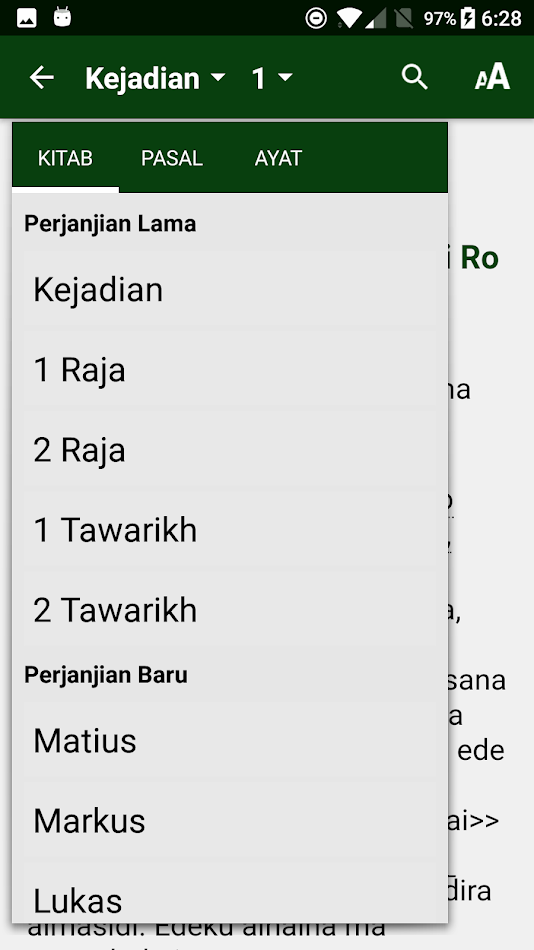 #2. Kitab Suci bahasa Mbojo (Android) Podle: Internet Publishing Service, Indonesia