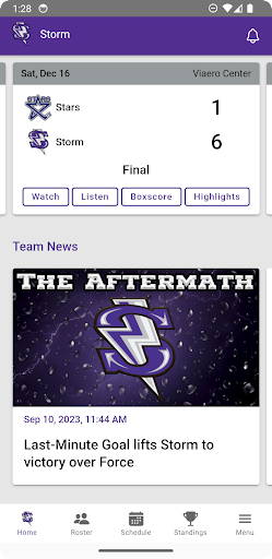 Android application Tri-City Storm screenshort