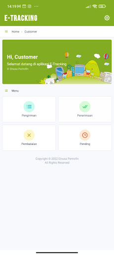 E-Tracking Screen 2
