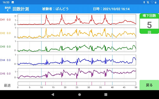 B4Sカウント Screen 3