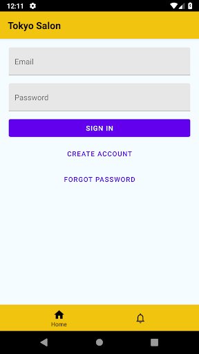 Android application Tokyo Salon screenshort