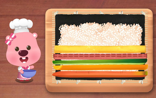 뽀로로 김밥 만들기 - 루피의 요리, 주방놀이, 요리사 Screen 3