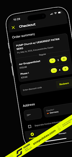 stagedates screenshot 3