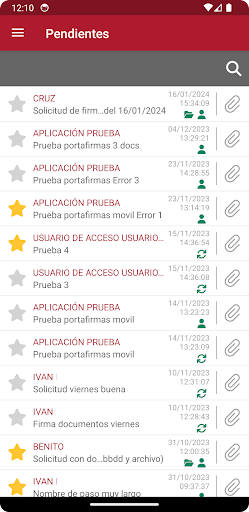 Portafirmas Screen 2