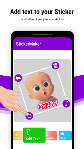 Sticker maker for Whatsapp Screen 3
