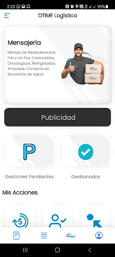 Dtime Logistica Screen 3