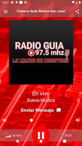 Android application Cadena Guia Radios San Juan screenshort