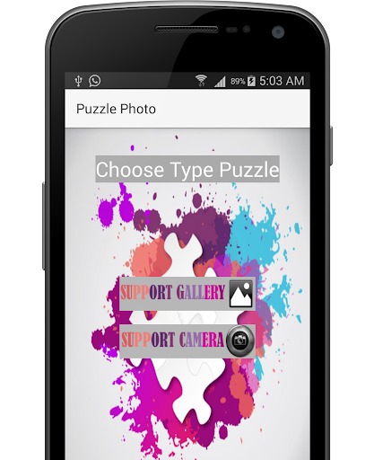 Android application Puzzle Photo screenshort