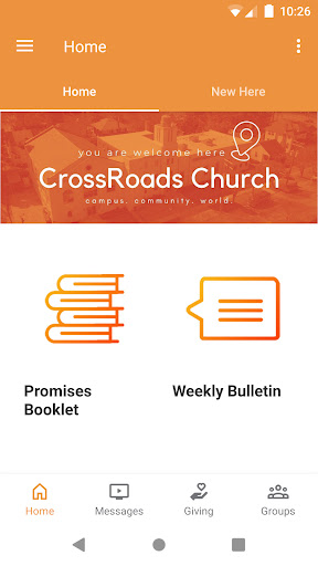 Android application CrossRoads - Norfolk screenshort