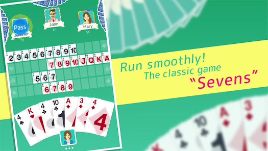 Sevens - Fun Card Game  screenshots 1