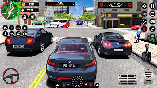 Real Car Games Driving School
