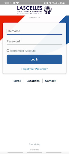 Lascelles Credit Union Screen 3