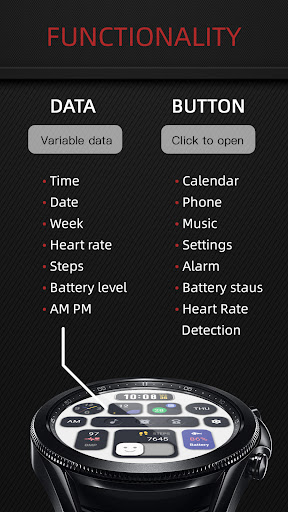 Android application Mimesis Time For Wear OS screenshort