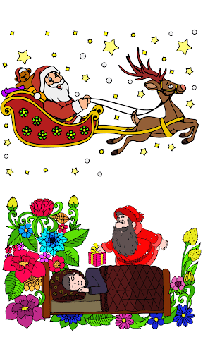 Christmas Color by Number Screen 2