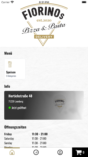Android application Click & Eat screenshort