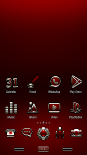 MAGNOLIA Sony Xperia テーマのスクリーンショット