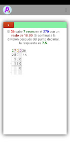 Captura 2 Calculadora Alicia Mejorada android