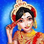 Cover Image of Descargar Chicas de maquillaje de belleza y boda india tradicional  APK