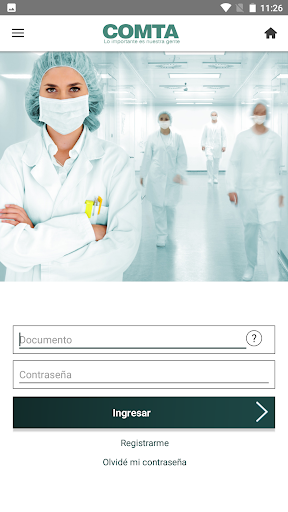 Android application COMTA APP screenshort