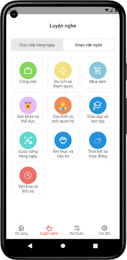 Học tiếng nhật Screen 3
