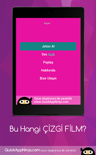 Bu hangi ÇİZGİ FİLM?