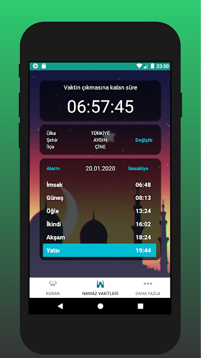 Ezan Namaz Vakitleri  İmsakiy