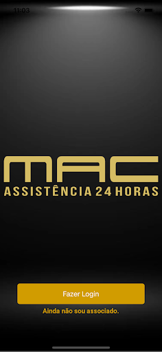 Android application MAC ASSISTÊNCIA 24 HORAS screenshort