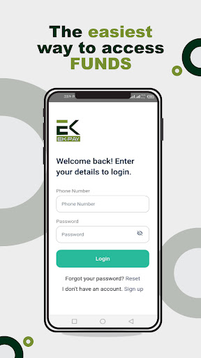 Android application EK-Pay screenshort