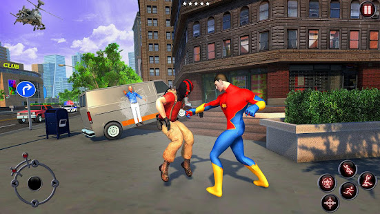 Rope Amazing Hero Crime City Simulator 3 APK screenshots 3