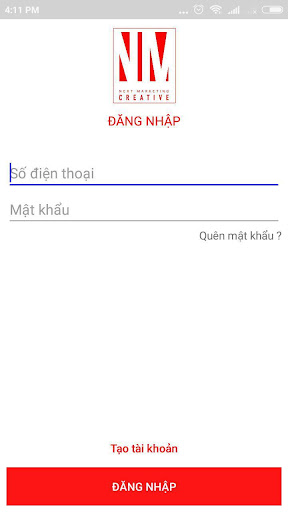 Android application Next MKT Driver screenshort