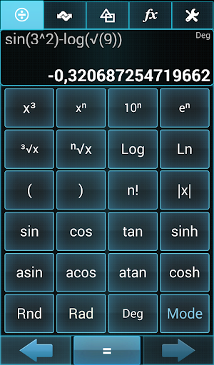 Android application Oficalc Mobile screenshort