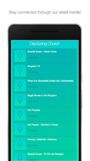 Dayspring Church Australia Screen 2