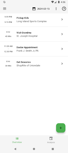 Android application Task Sorter - Smart Calendar screenshort