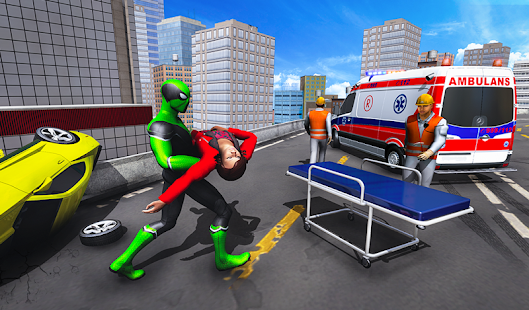 Frog Ninja Hero Gangster Vegas Superhero Games  APK screenshots 7