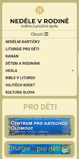 NEDĚLE V RODINĚ Screen 2