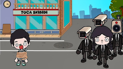 Toca Skibidi Wednesday Boca 4k