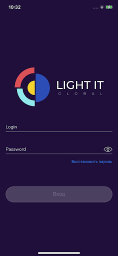 Android application Portal LightIT screenshort