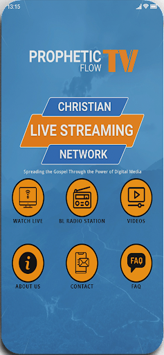Android application Prophetic Flow TV screenshort