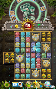 Glyph of Maya - Match 3 Puzzle  screenshots 1