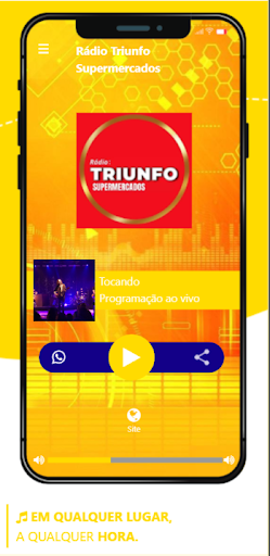 Rádio Triunfo Supermercados Screen 3