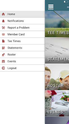 Pinewood CC Member Screen 2