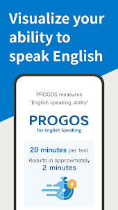 PROGOS for testing English