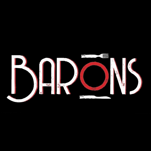 Barons Pizza and Burger logo