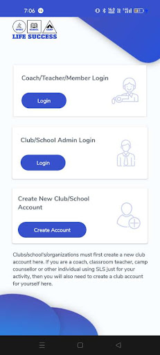 SportSchoolCampLifeSuccessApp Screen 3