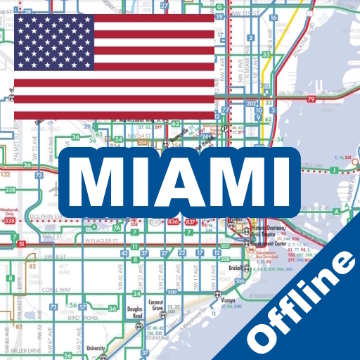 MIAMI BUS TROLLEY TRAVEL GUIDE logo